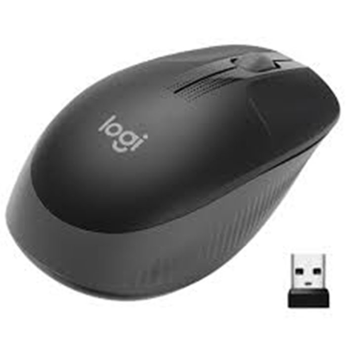 LOGITECH WIRELESS MOUSE GREY M190