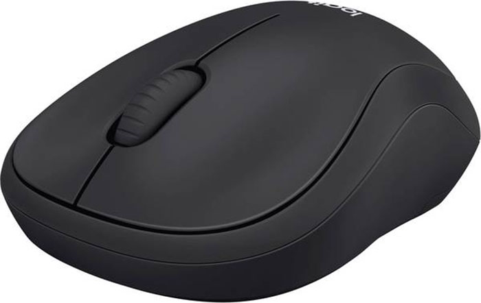 LOGITECH WIRELESS MOUSE BLACK M220