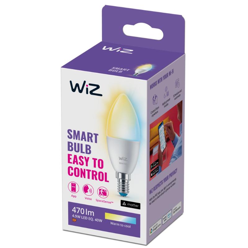 WIZ WI FI BLE 40W C37 E14