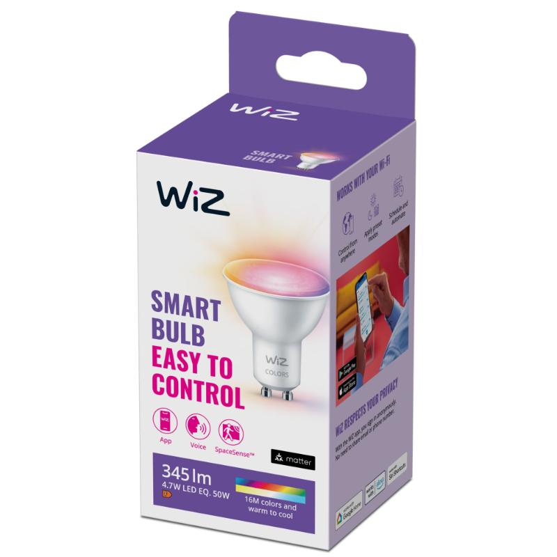 WIZ WI FI BLE 50W GU10 RGB