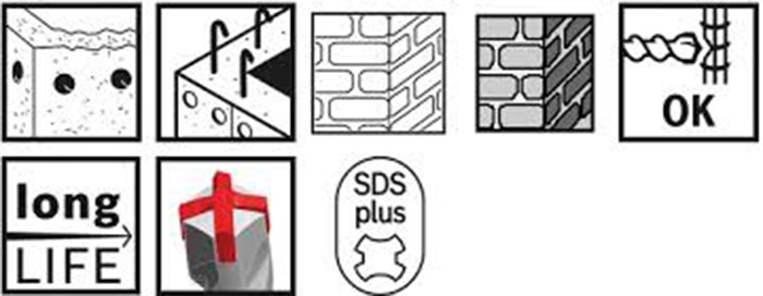 BOSCH SDS PLUS ΤΡΥΠΑΝΙ ΠΙΣΤΟΛΕΤΟΥ 5X 16 X 200 X 260 MM