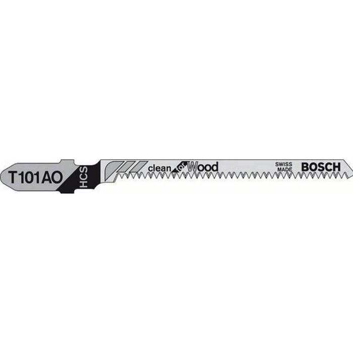 BOSCH T 101 AO CLEAN JIGSAW BLADE FOR WOOD