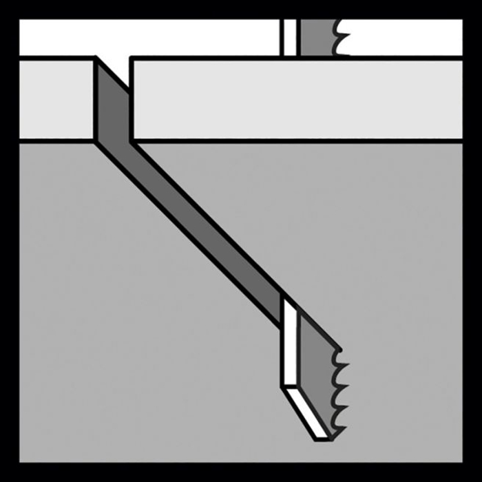 BOSCH T 318 A BASIC JIGSAW BLADE FOR METAL