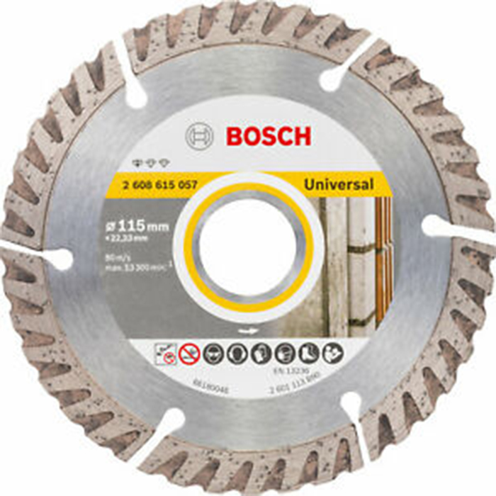 BOSCH STANDARD FOR UNIVERSAL 115X22,23 115X22.23X2X10 PRO DIAMOND DISC STAND 115X22,23 115X22.23X2X10