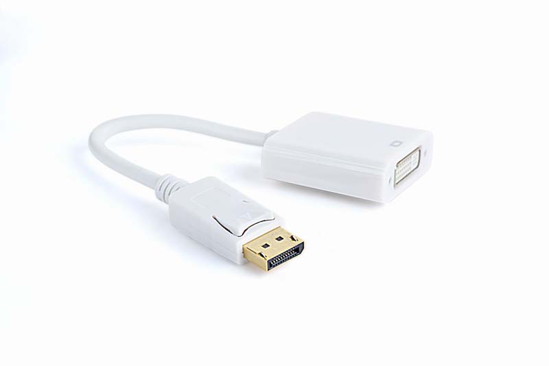 ΚΑΛΩΔΙΟ ΠΡΟΣΑΡΜΟΓΕΑ DISPLAYPORT TO DVI, ΛΕΥΚΟ