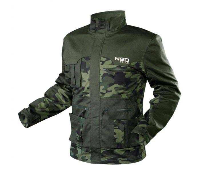 NEO WORKWEAR WORKING TOP CAMO MEDIUM