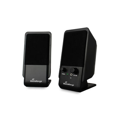 MEDIA RANGE MROS352 DESKTOP SPEAKER USB BLACK