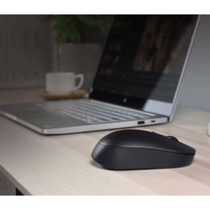 XIAOMI MI HLK4041GL TRUE WIRELESS MOUSE WIRELESS DUAL MODE SILENT MOUSE BLACK