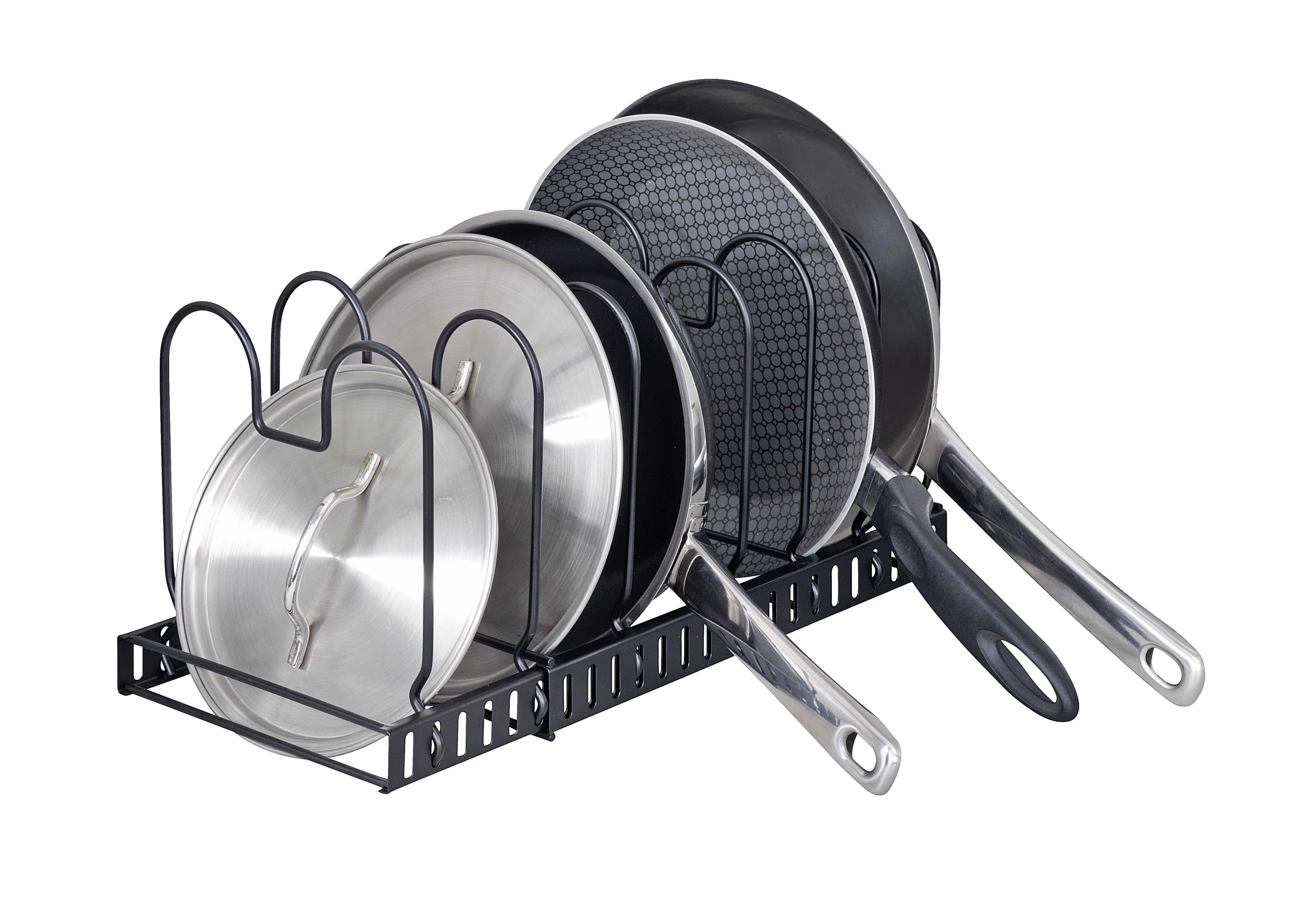 WENKO LID & PAN HOLDER EXTENDABLE 30-57X18X18CM