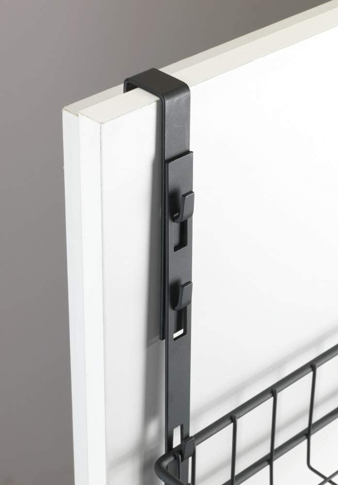 WENKO OVER-DOOR RACK BLACK 39X10X75CM