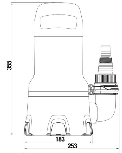 GARDENA 09042-20 DIRTY WATER PUMP 450W