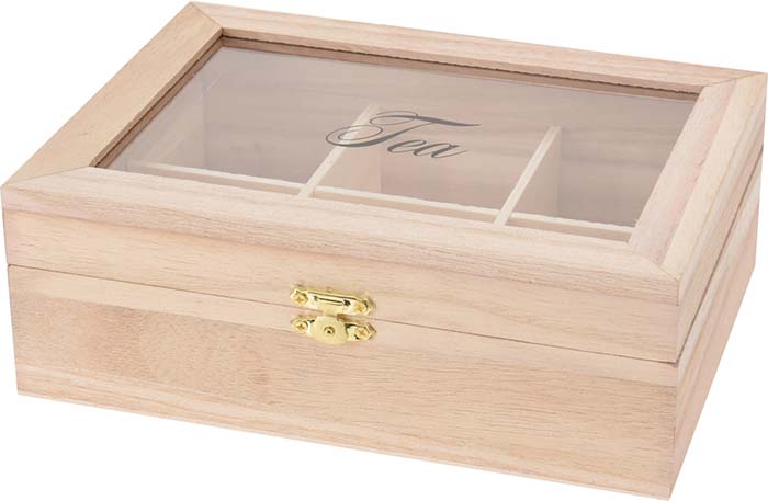 TEA BOX PAULOWNIA WOOD