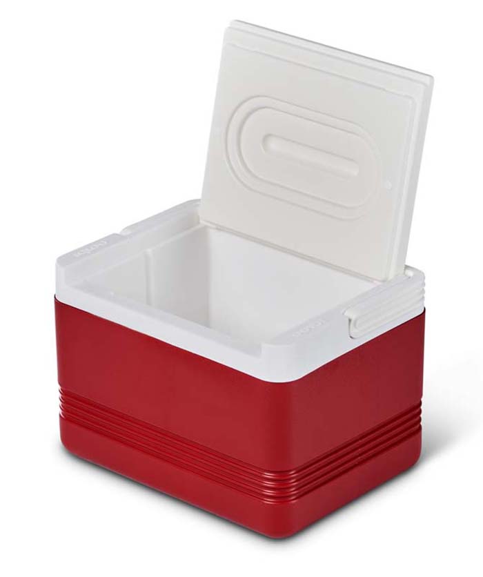 IGLOO FLIPLID COOLER LEGEND 6-CANS RED 4,75LTR