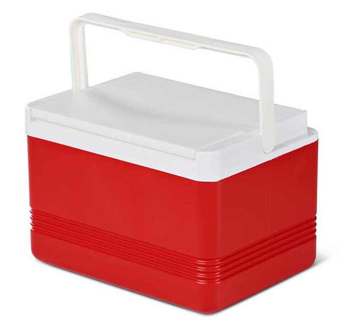 IGLOO FLIPLID COOLER LEGEND 12-CANS RED 8LTR