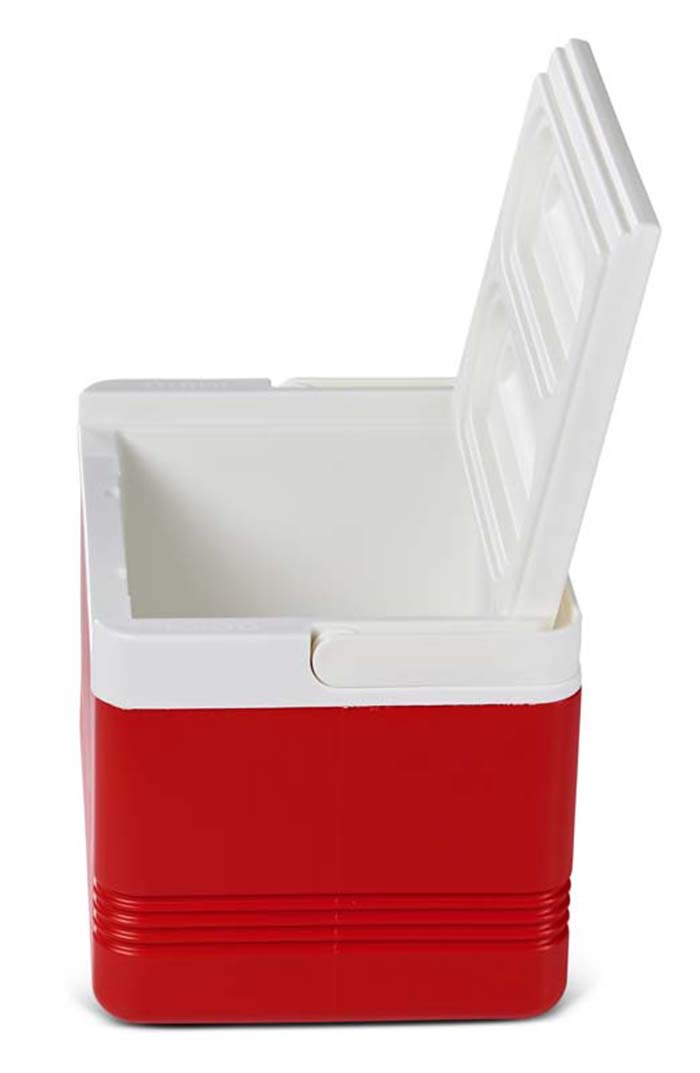 IGLOO FLIPLID COOLER LEGEND 12-CANS RED 8LTR