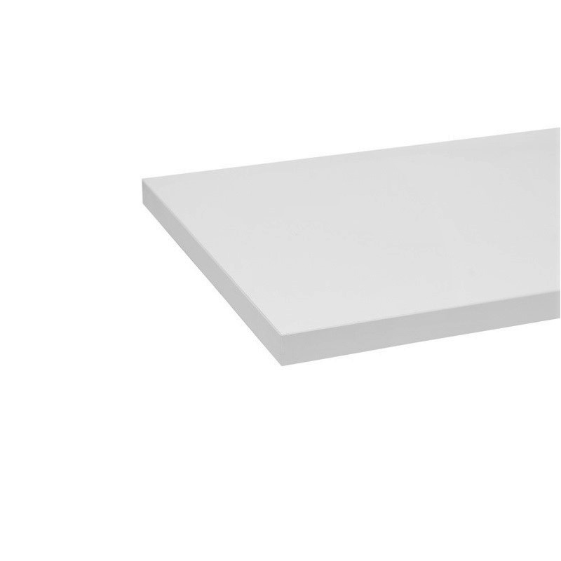 MELAMINE SHELF WHITE 60CM X 20CM X 18MM