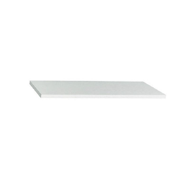 MELAMINE SHELF WHITE 60CM X 25CM X 18MM