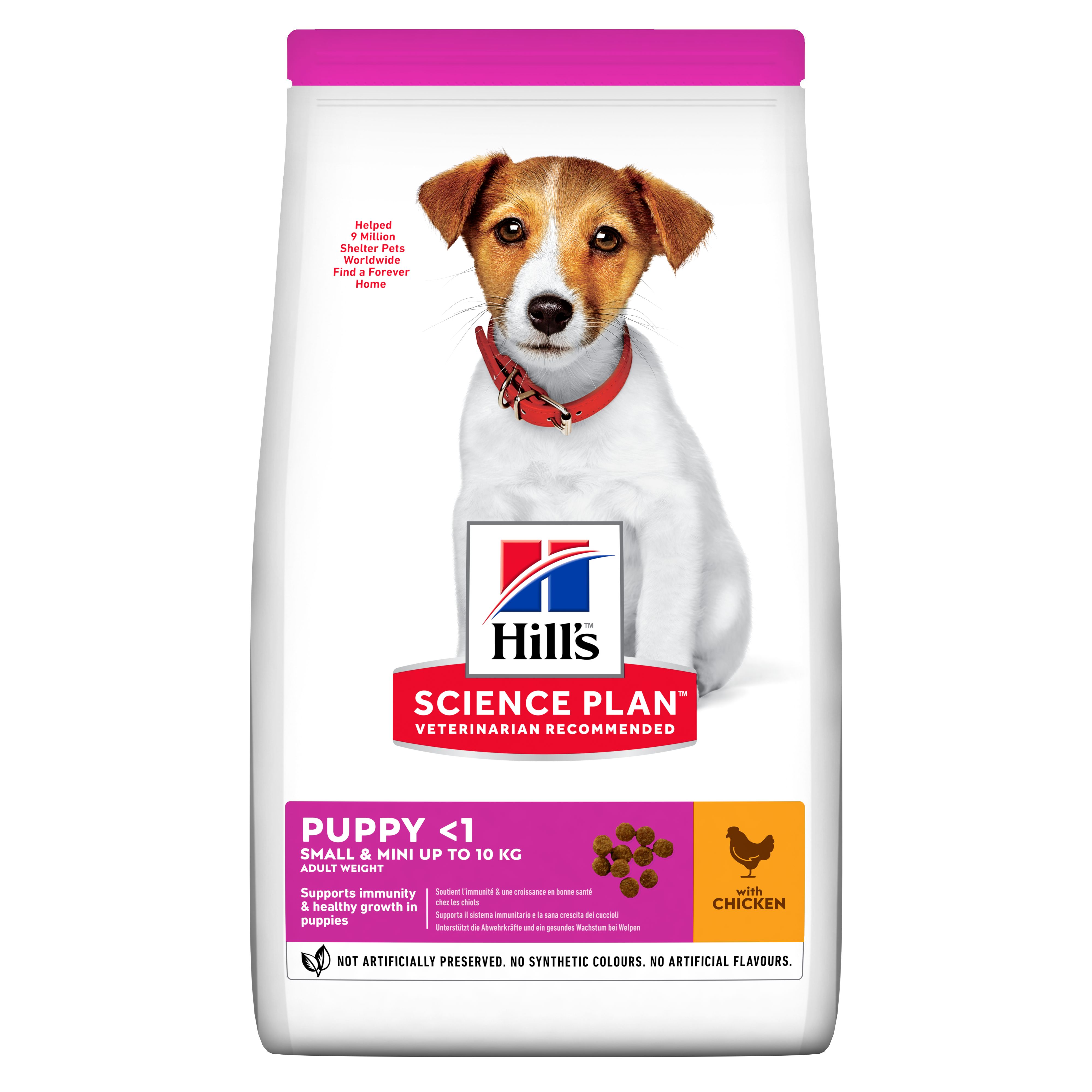 HILLS SCIENCE PLAN CANINE PUPPY SMALL & MINI BREED CHICKEN 6KG