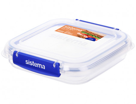 SISTEMA KLIP IT PLUS TUPPER 520ML SQUARE