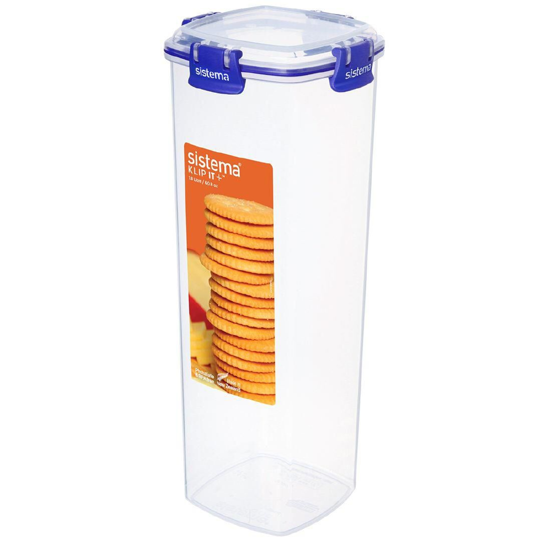 SISTEMA KLIP IT PLUS FOOD STORAGE CRACKER 1.8L