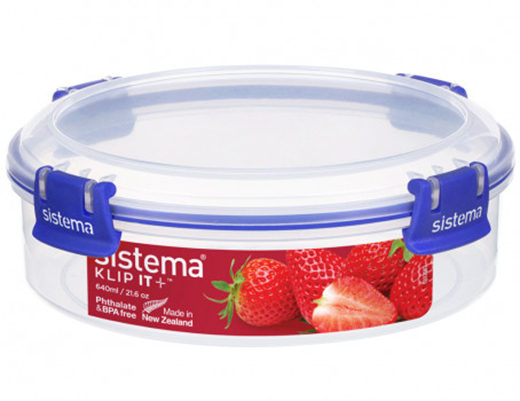 SISTEMA KLIP IT PLUS 640ML ROUND