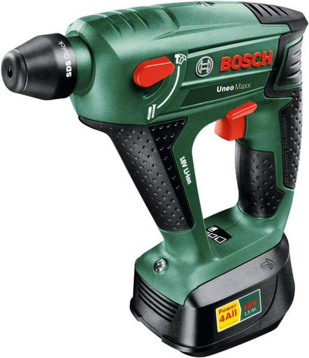 BOSCH UNEO MAXX & SYSTEMBOX S & 19PCS HAMMER DRILL 18V & SYSTEM BOX