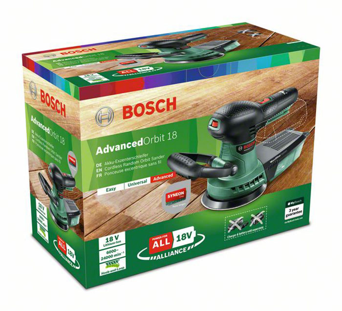 BOSCH ADVANCED ORBIT 18 SOLO ΤΡΙΒΕΙΟ 18V - NO BATTERY INCLUDED