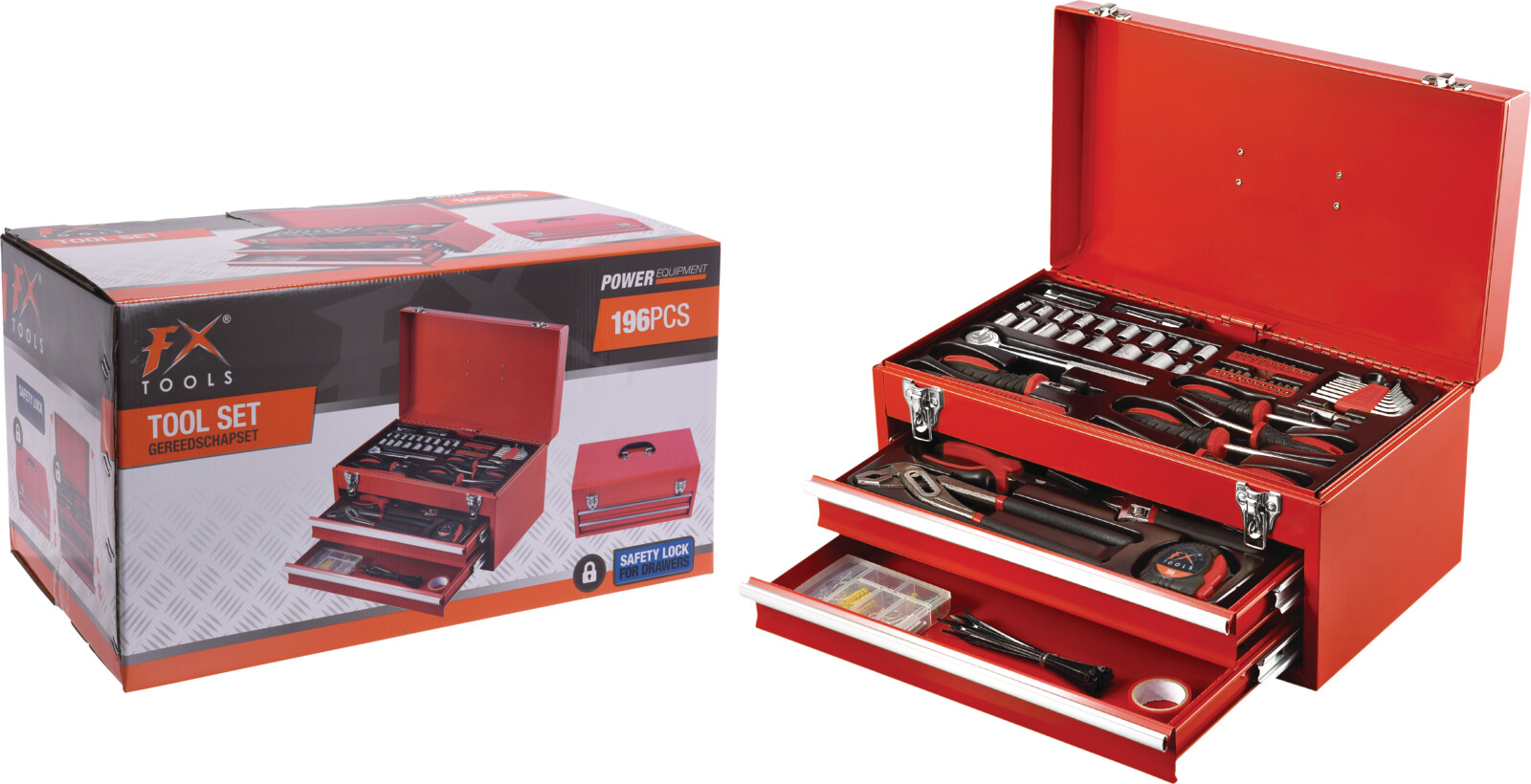 TOOL SET KIT OF 196PCS