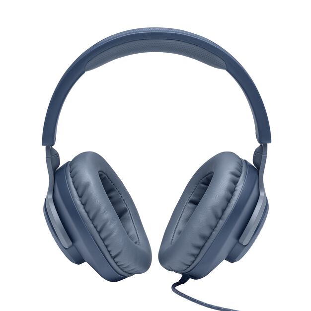 JBL QUANTUM 100 OVER EAR BLUE GAMING HEAPHONES