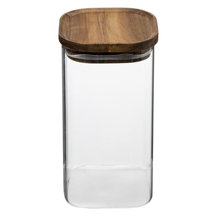 5FIVE 179616 JAR GLASS + ACACIA HERMET 1.3L