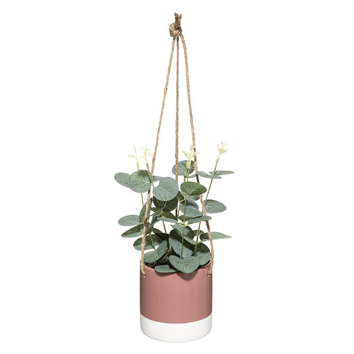 ATMOSHERA 179243 HANGING PLANT CERAMIC POT ASSORTED