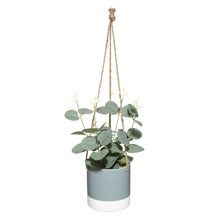 ATMOSHERA 179243 HANGING PLANT CERAMIC POT ASSORTED