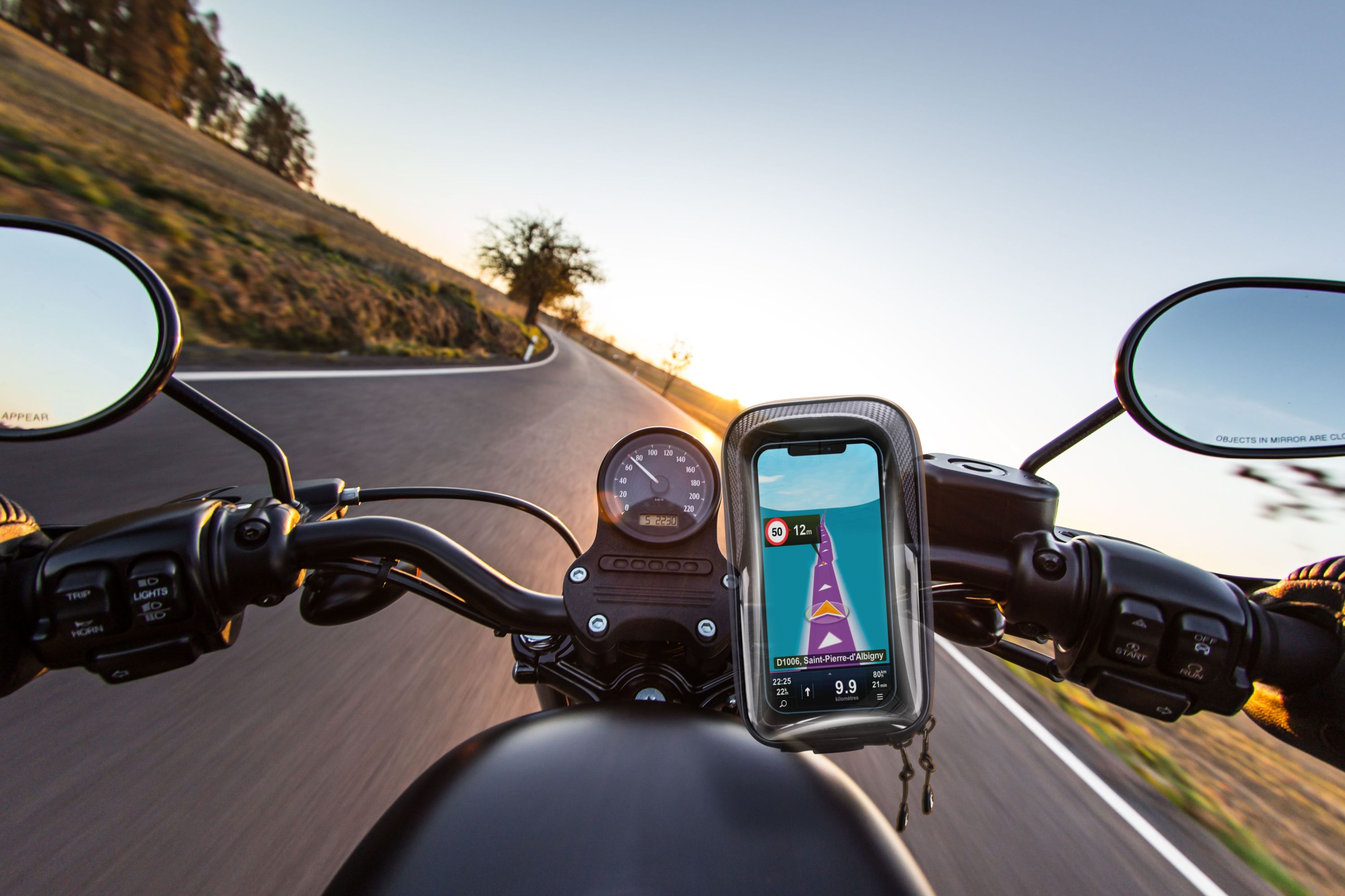 CELLULAR LINE RIDER MOTORBIKE SMARTPHONE HOLDER