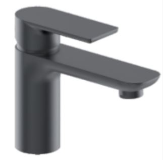 FONTANA BASIN MIXER BLACK MATTE 19.5X19.5CM