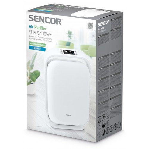 SENCOR SHA9400WH AIR PURIFIER 50M2 70W