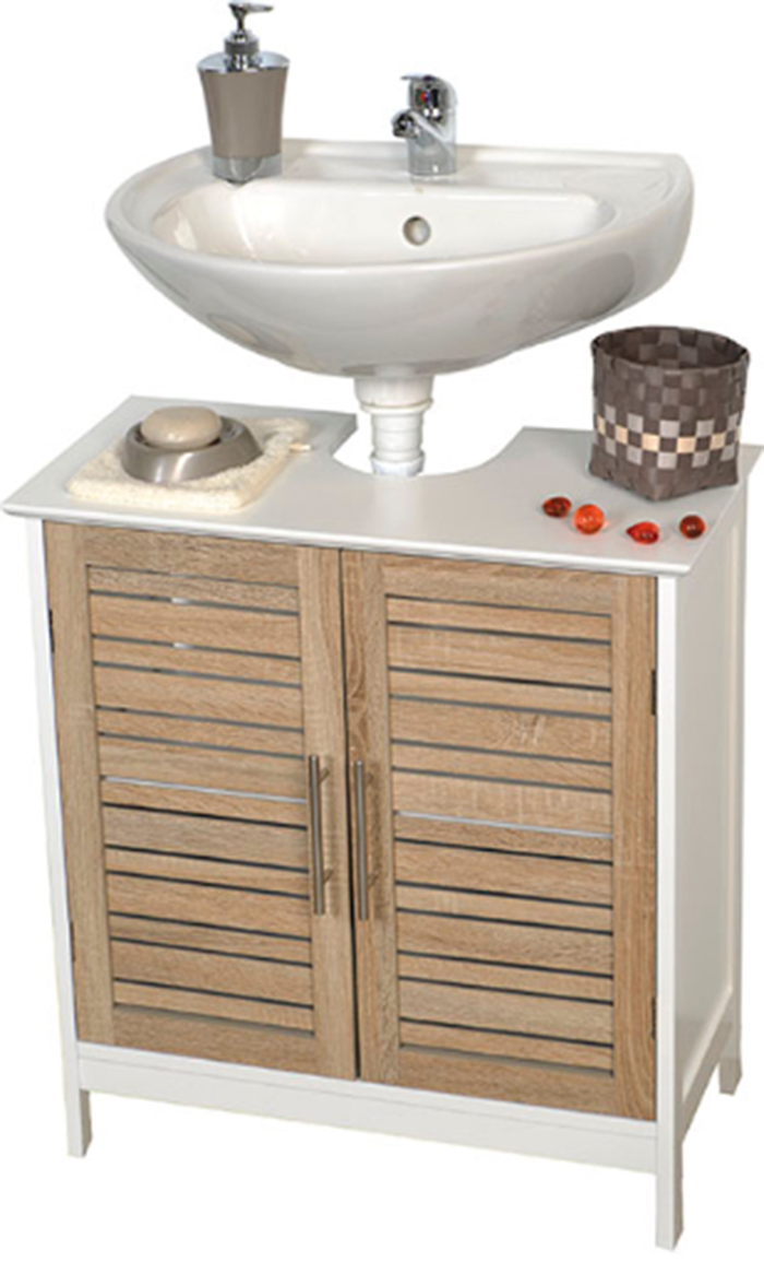 MDF VANITY UNIT WITH 2DOORS/1SHELF STOCKHOLM