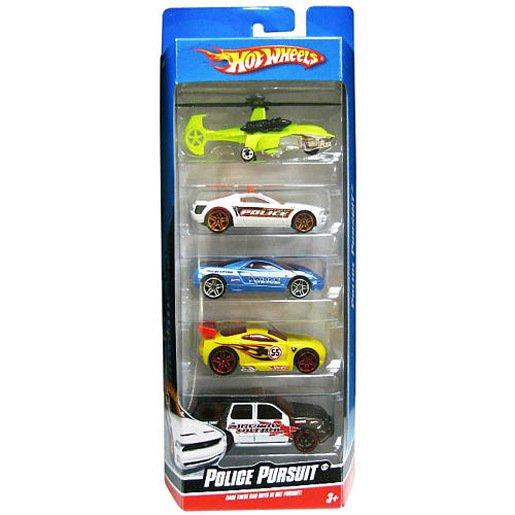 MATTEL HOT WHEELS 5 CAR GIFT PACK