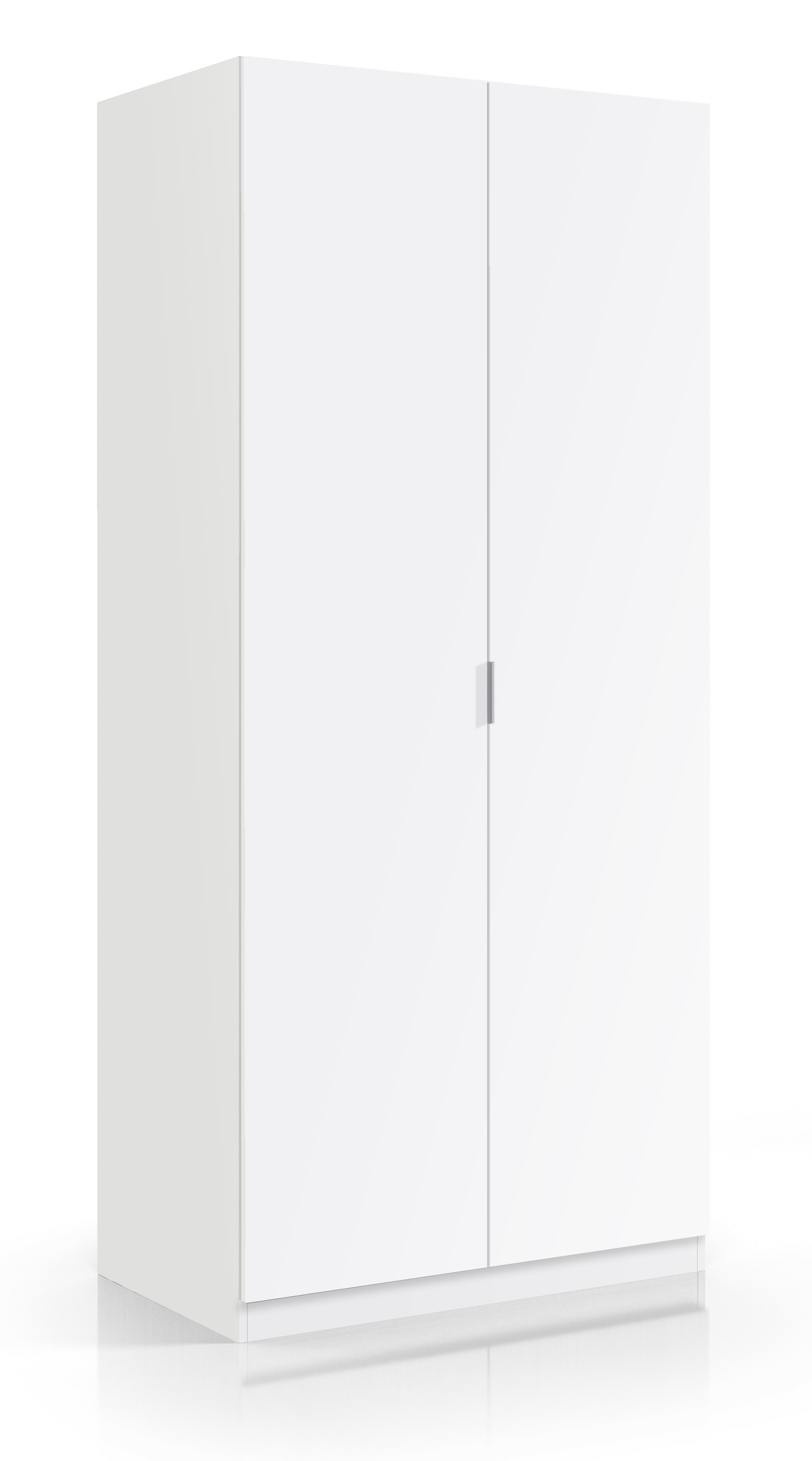 FORES LCX022O WARDROBE 2 DOORS WHITE 180X81X52CM