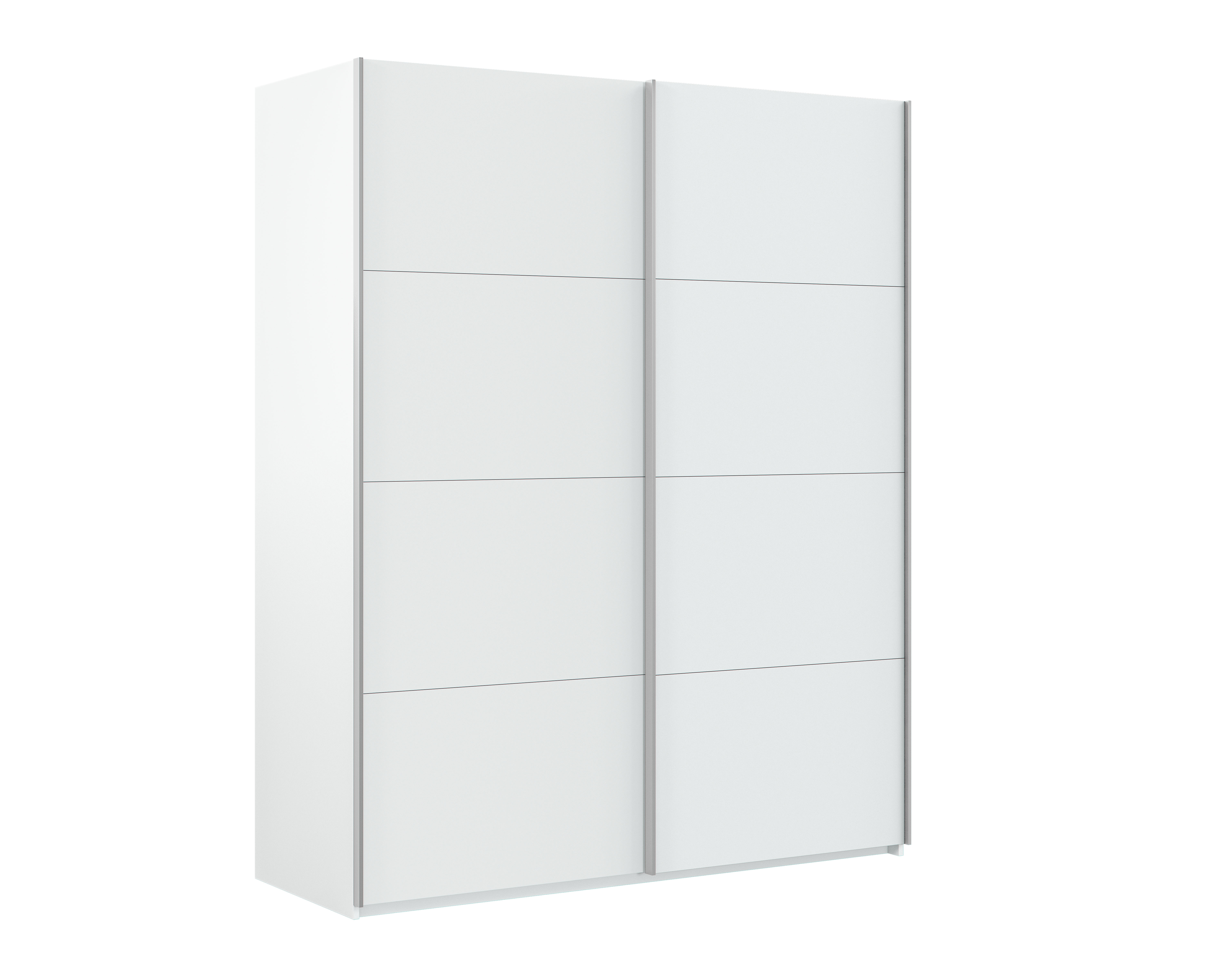 FORES ARM150A ARM WARDROBE 2 SLIDING DOORS WHITE 200X150X60CM