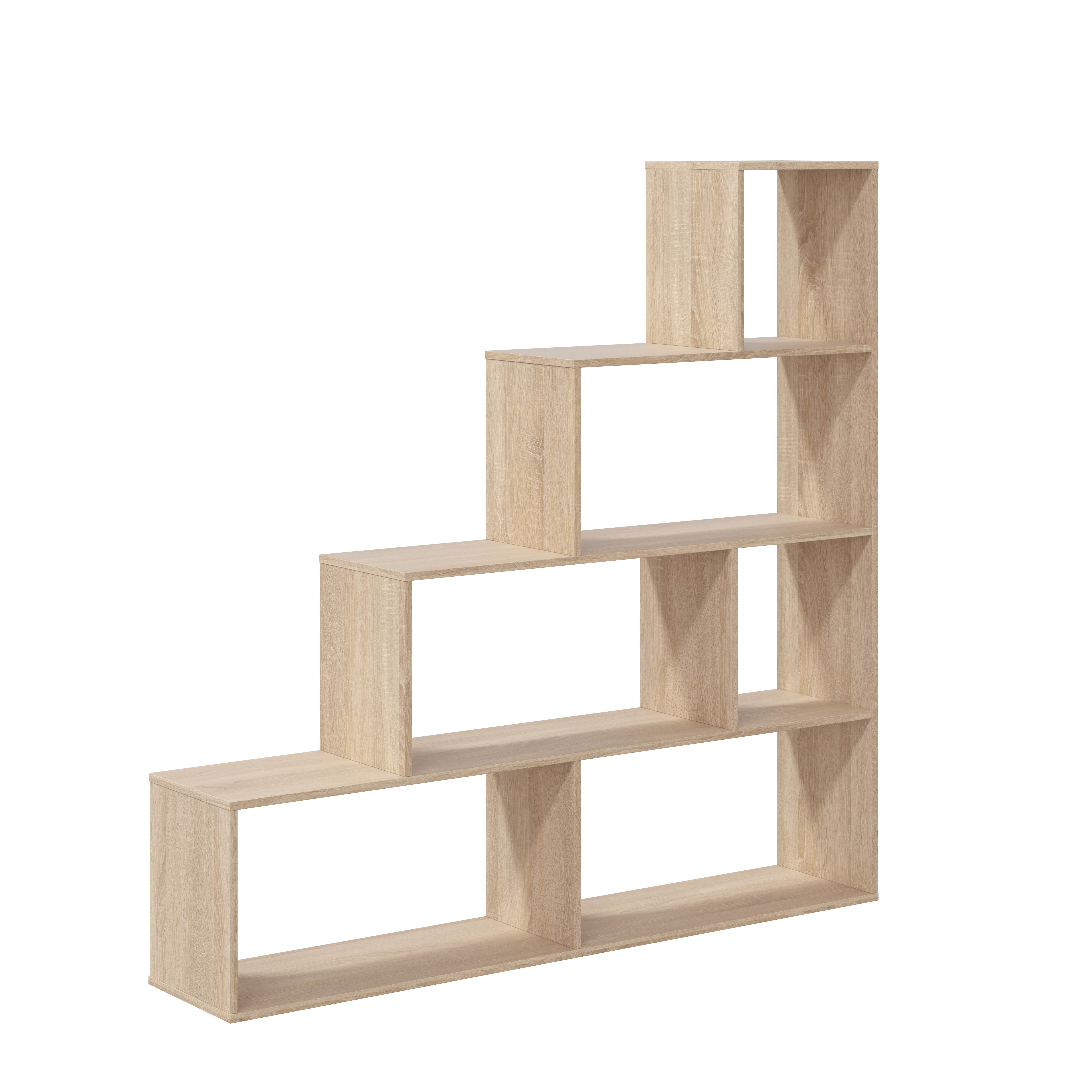 FORES KLUM UNIT BOOKCASE 145X145X29CM OAK