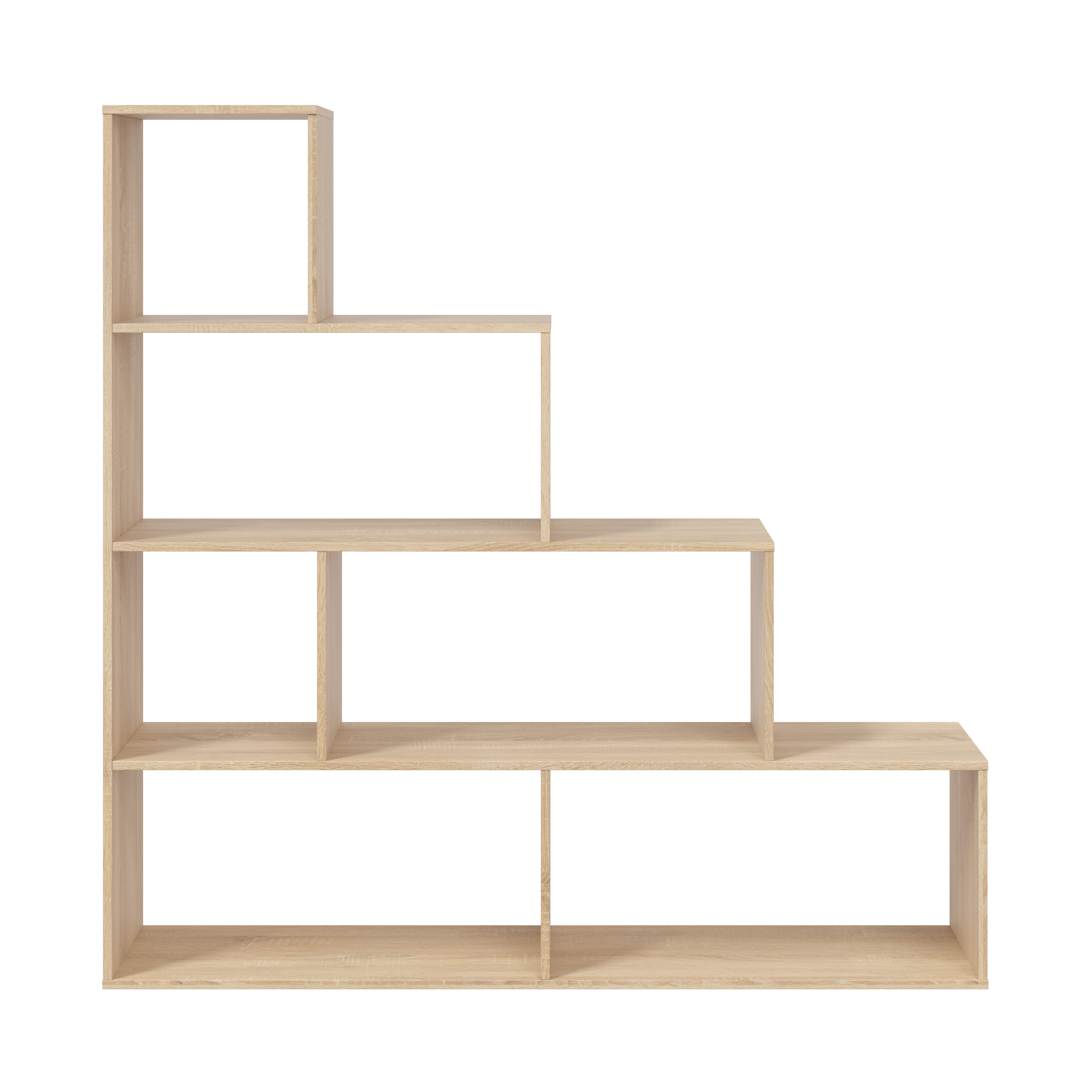 FORES KLUM UNIT BOOKCASE 145X145X29CM OAK