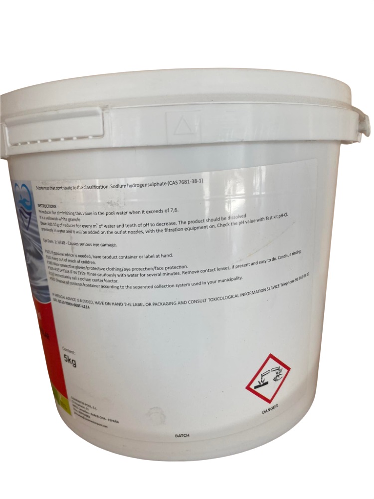 DRY ACID PH MINUS 5KG