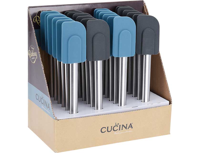 LA CUCINA SCRAPER SILICONE 2 ASSORTED COLORS