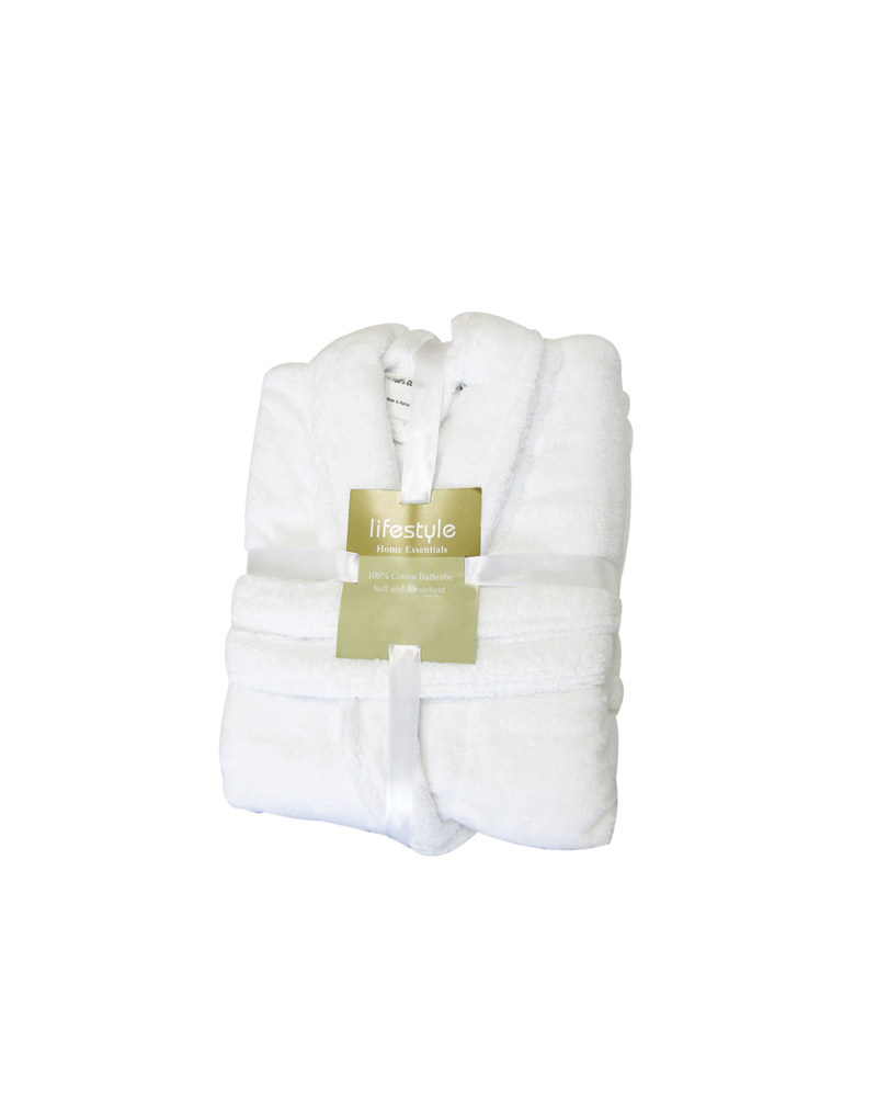 BATHROBE WHITE SMALL