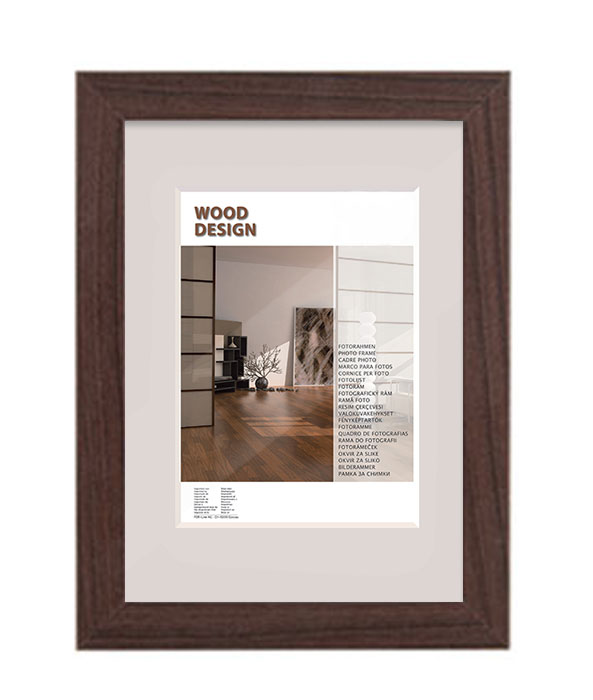 THE WALL ART WIEN FRAME WENGE 13X18CM