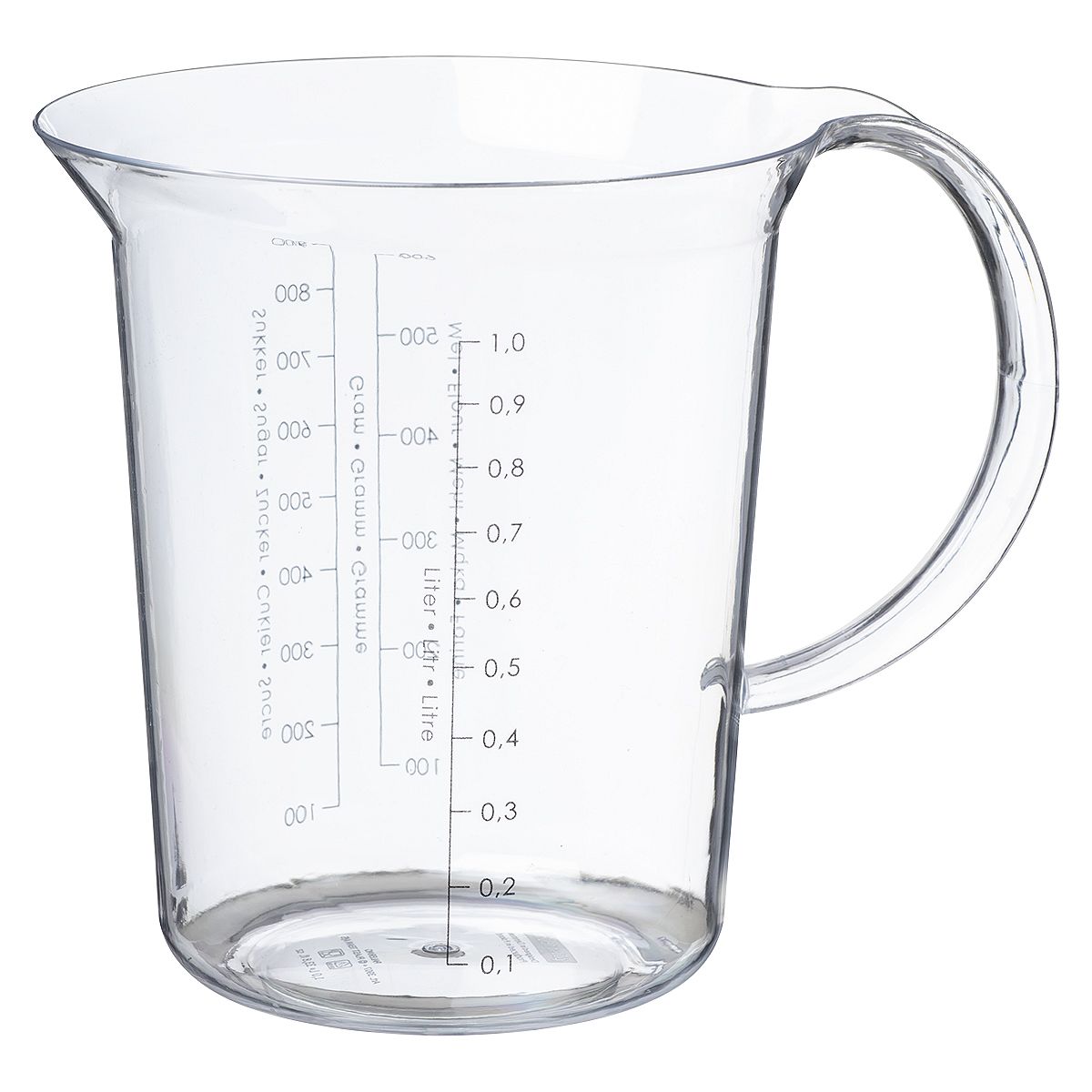 PLAST TEAM PALERMO MEASURING JUG 1L