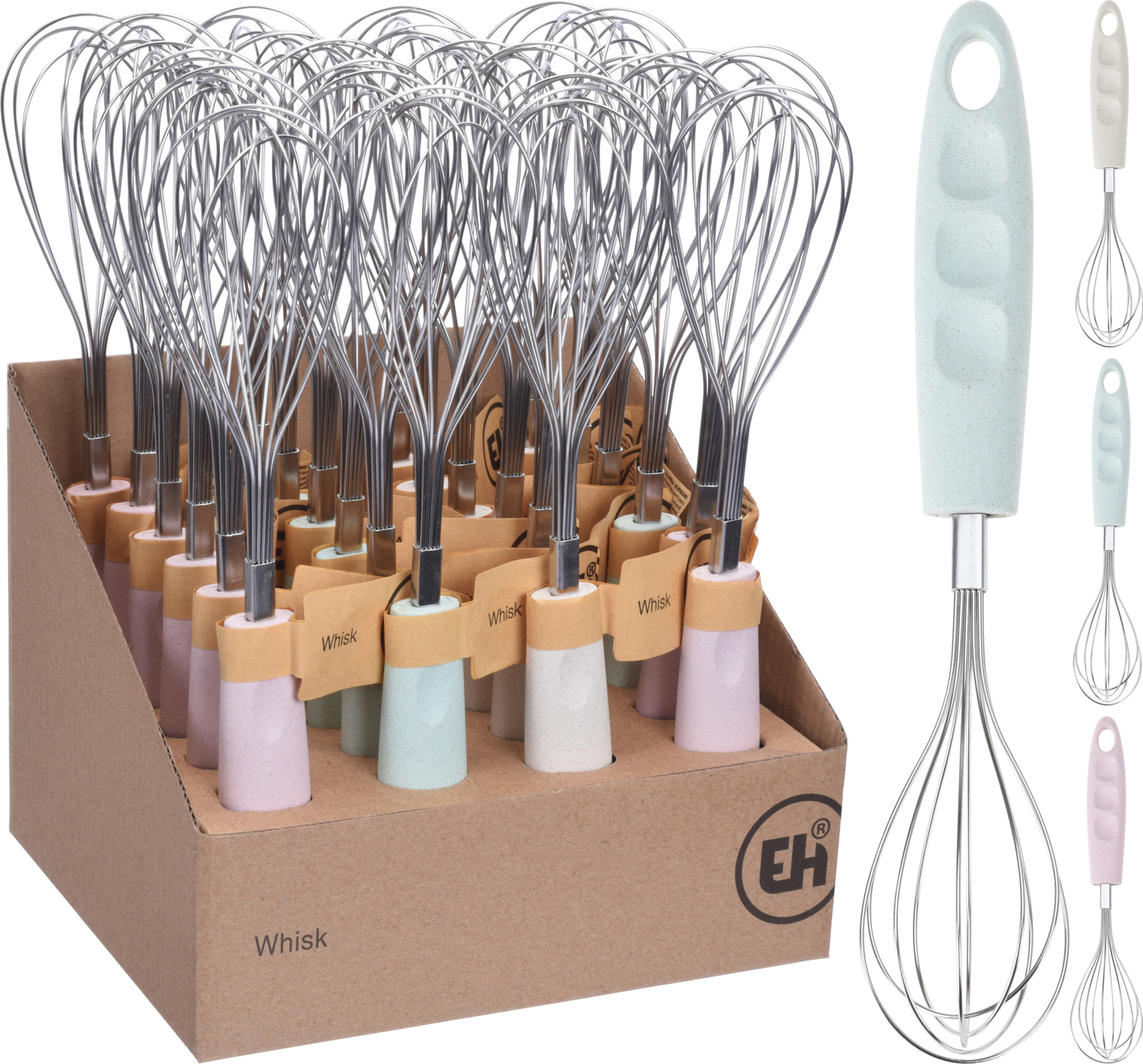 WHISK 3 ASSORTED COLORS