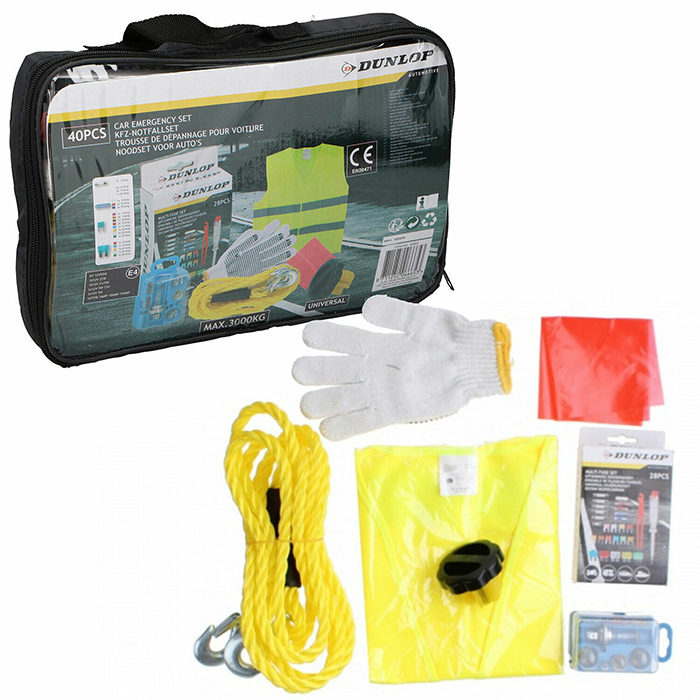 DUNLOP CAR EMERGENCY KIT 6PCS