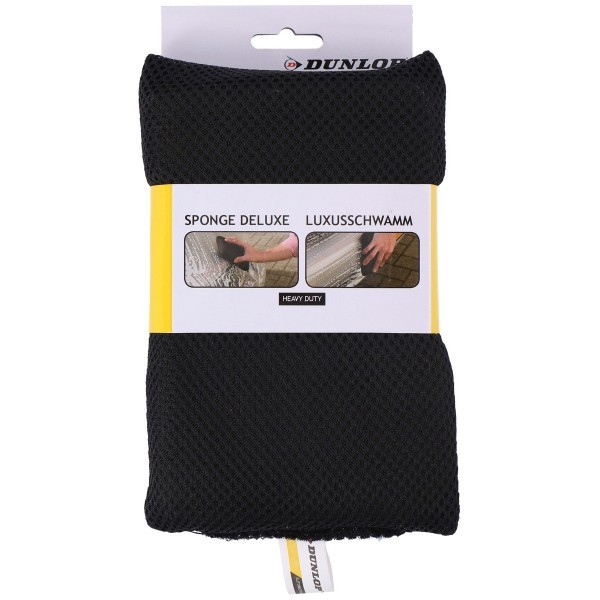 DUNLOP CAR WASH SPONGE DELUXE 18CM X 12CM