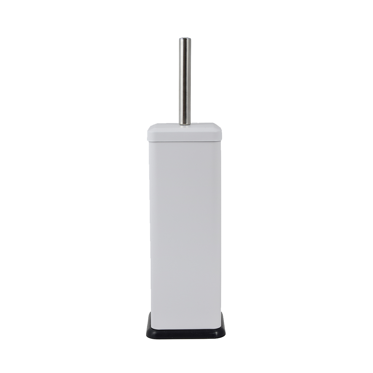 TOILET BRUSH SQUARE WHITE MAT